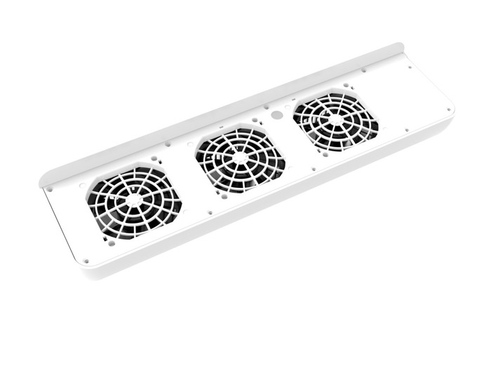 Radiatorventilator m/genopladeligt batteri - Grad